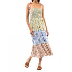 NEW SMITH & QUINN spring petals sage dress in multi
